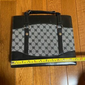 Stylish Black and Gray Women's Travel Bag